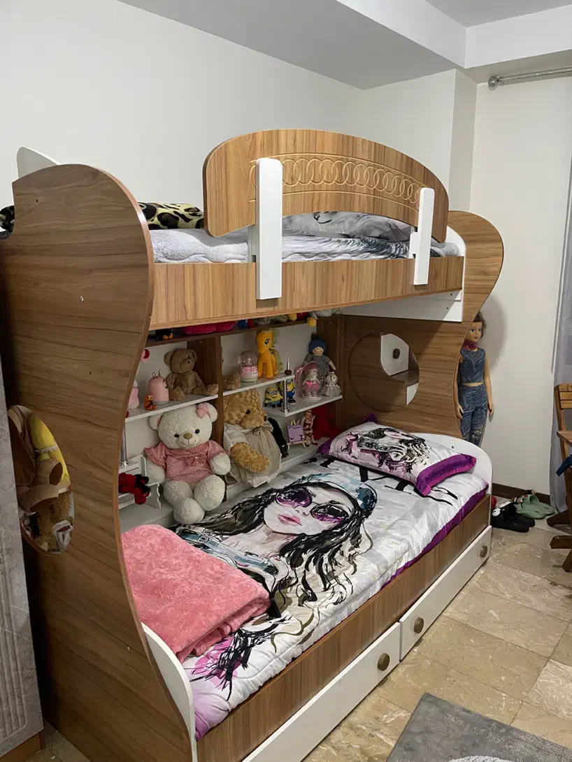 تخت دو طبقه|تخت و سرویس خواب|ری, شهرری|دیوار