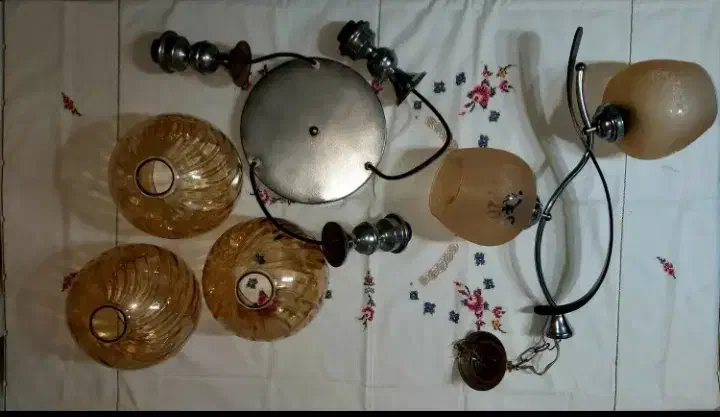 لوستر|لوستر و چراغ آویز|تبریز, |دیوار