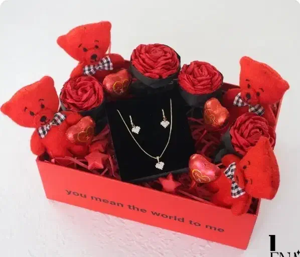 گل روبانی ولنتاین|گل مصنوعی|حمیدیا, |دیوار