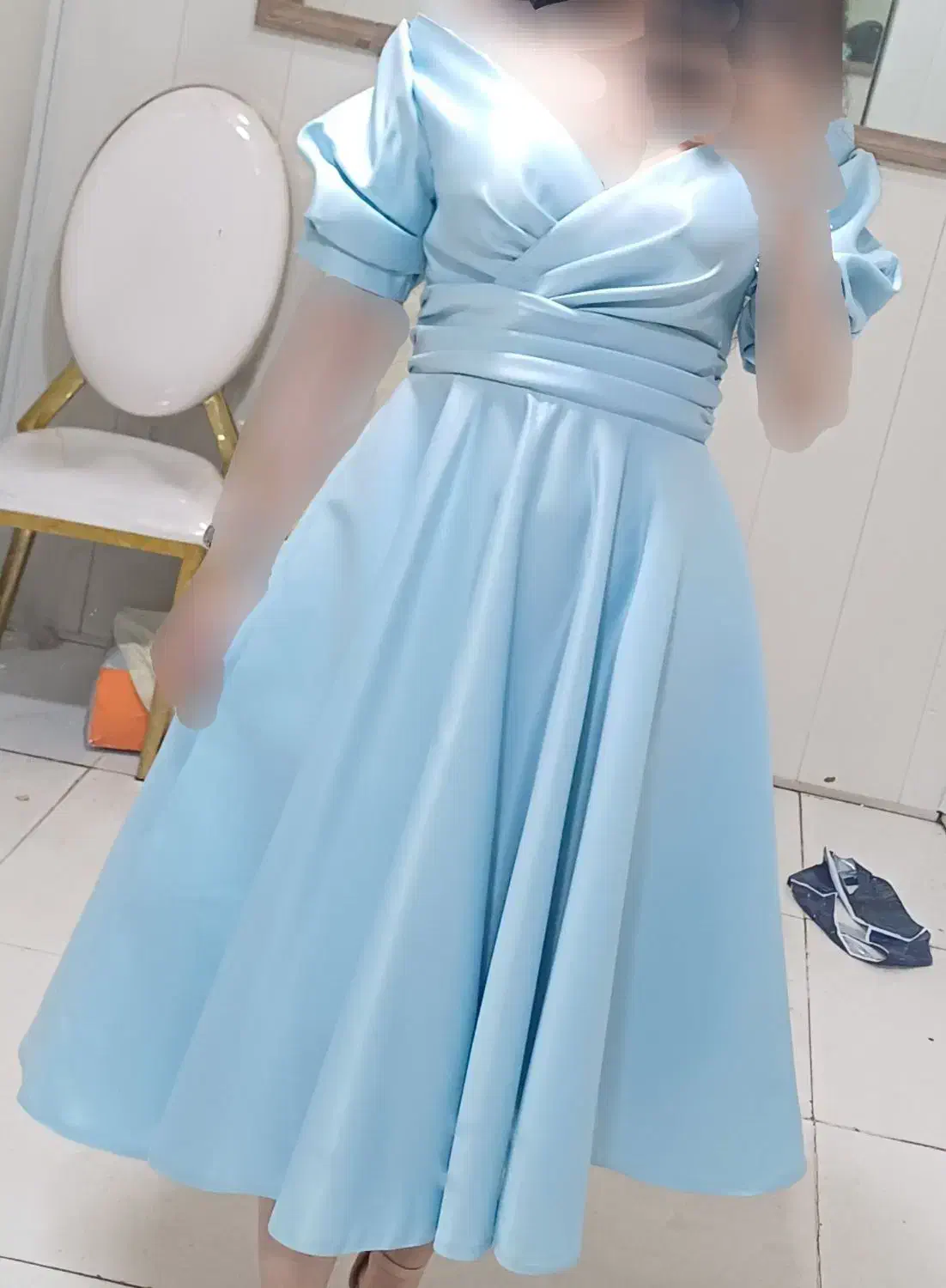 لباس مجلسی پرنسسی|لباس|میانه, |دیوار