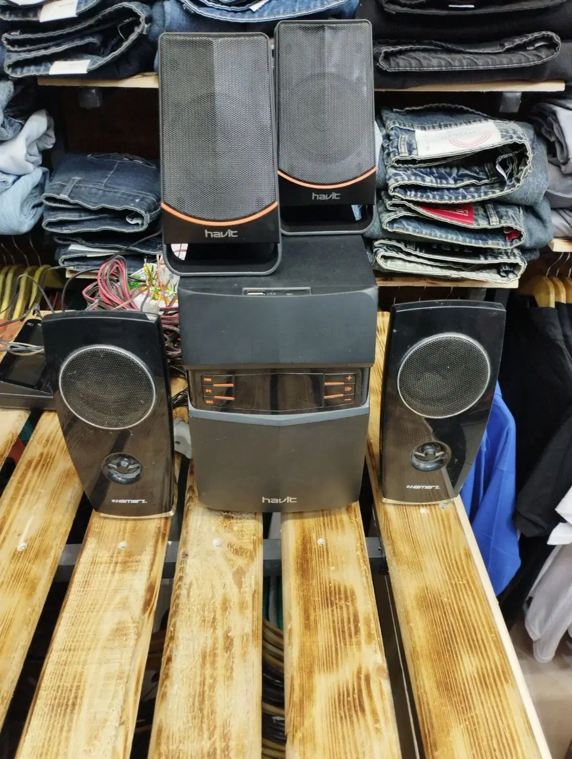 اسپیکر havit سه تیکه|سیستم صوتی خانگی|مشهد, سپاد|دیوار