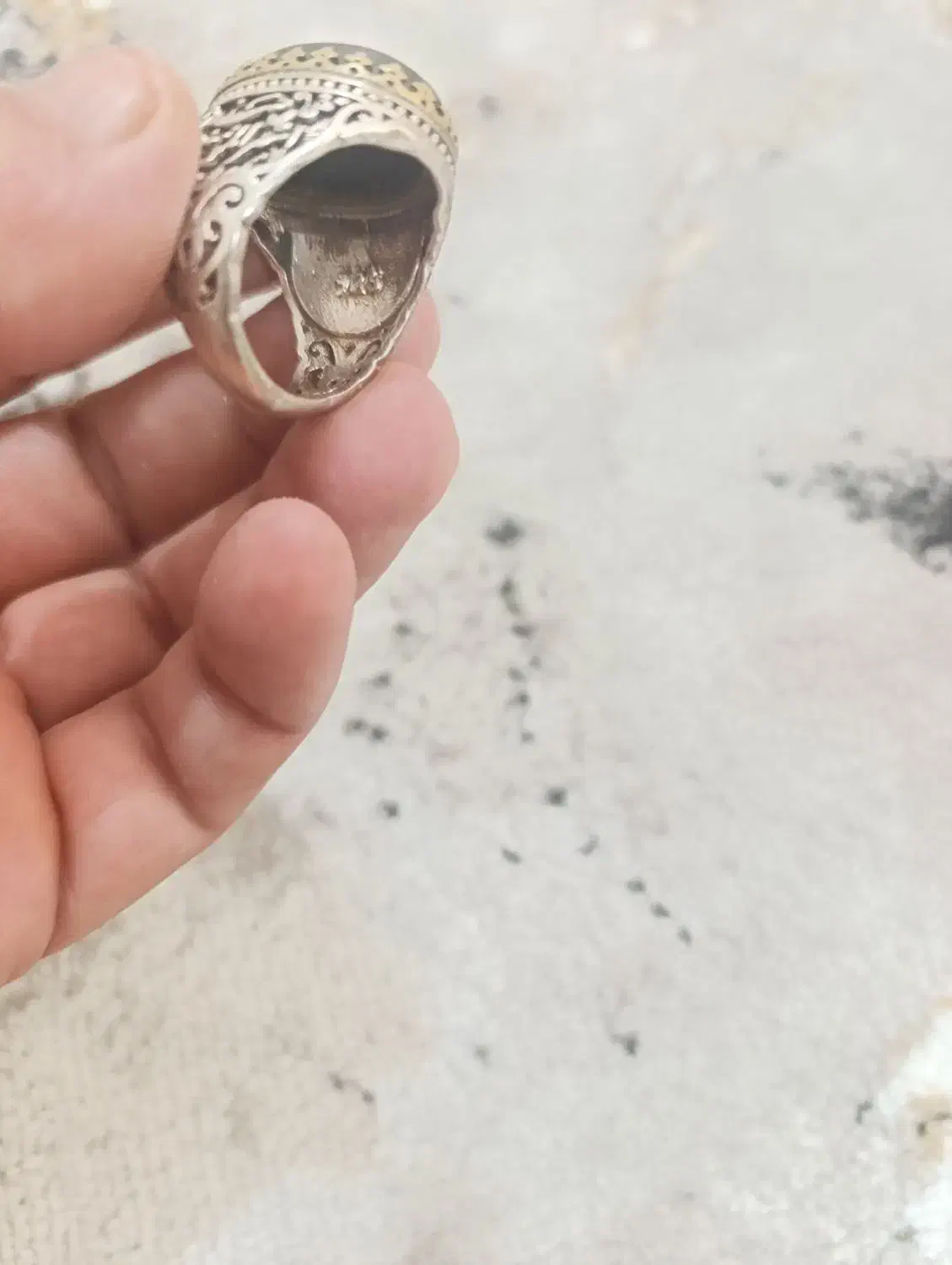 انگشترنقره موکل دار|جواهرات|بندر گناوه, |دیوار