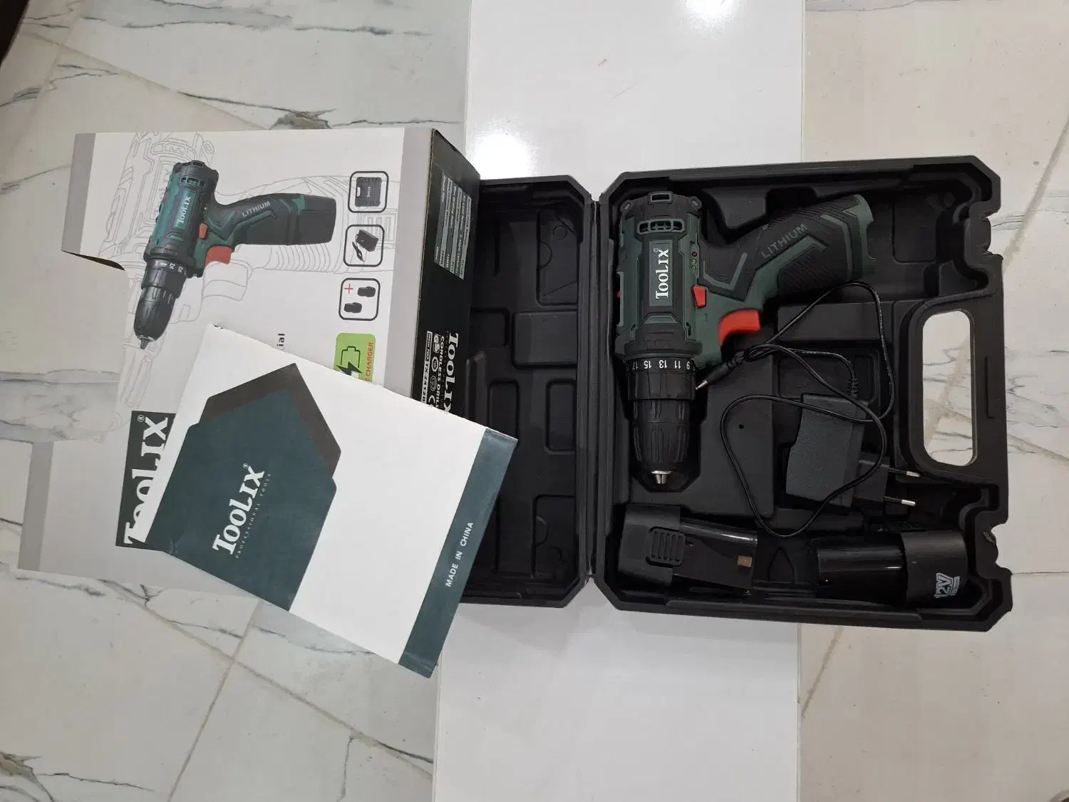 دریل شارژی تولیکس آکبند|ابزارآلات|رشت, کوی حسینی|دیوار