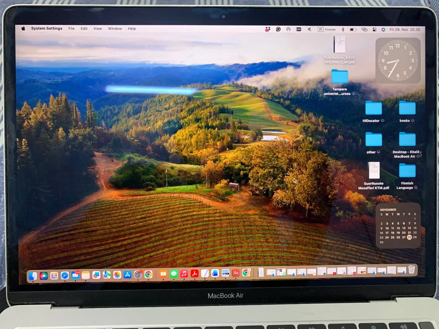 مک بوک ایر مدل ۲۰۱۸ خریداری شده از فنلاند|رایانه همراه|قم, یخچال قاضی|دیوار