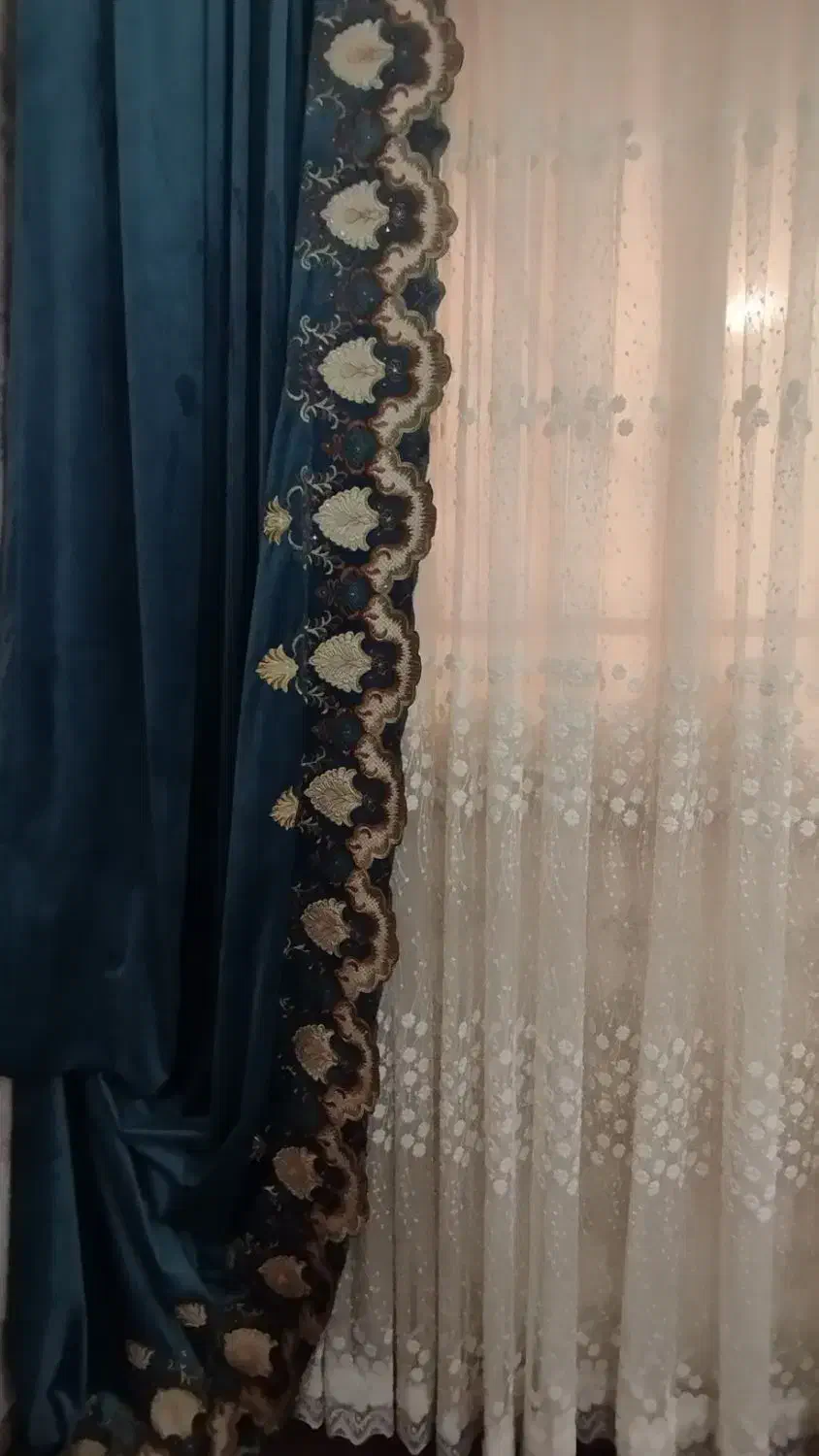 پرده|پرده، رانر، رومیزی|کرج, خرمدشت|دیوار