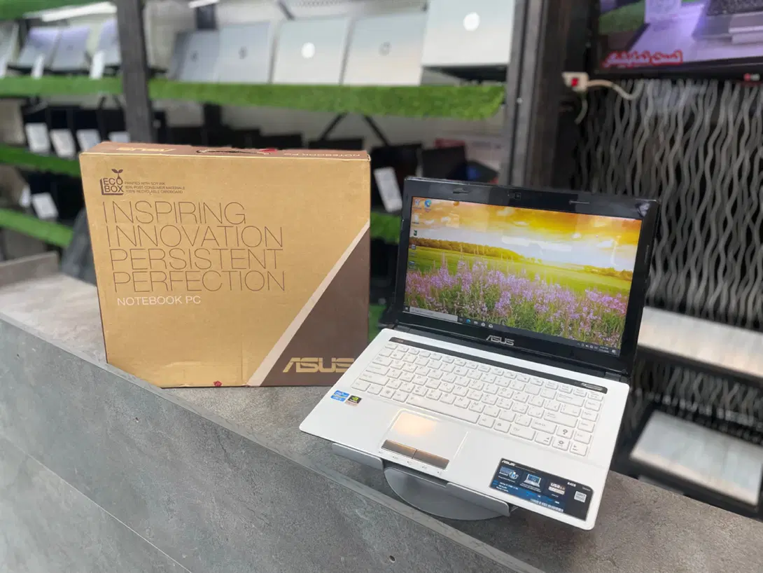 لپتاپ ASUS گرافیکدار رم12 با کارتن فابریک|رایانه همراه|اهواز, نادری|دیوار