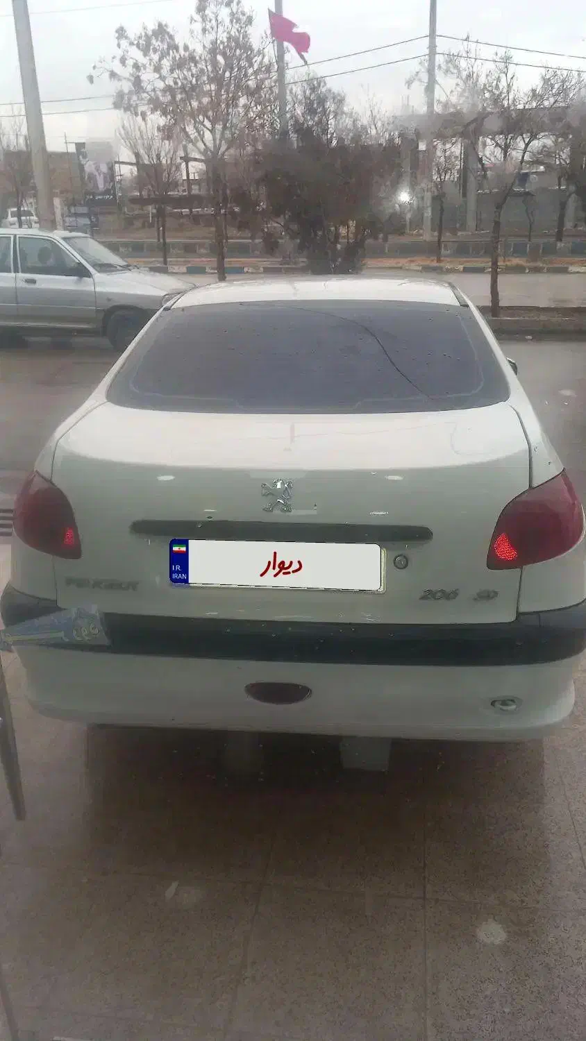 ۲۰۶sdتیپ۳ سالم بیرنگ|خودرو سواری و وانت|زنجان, |دیوار