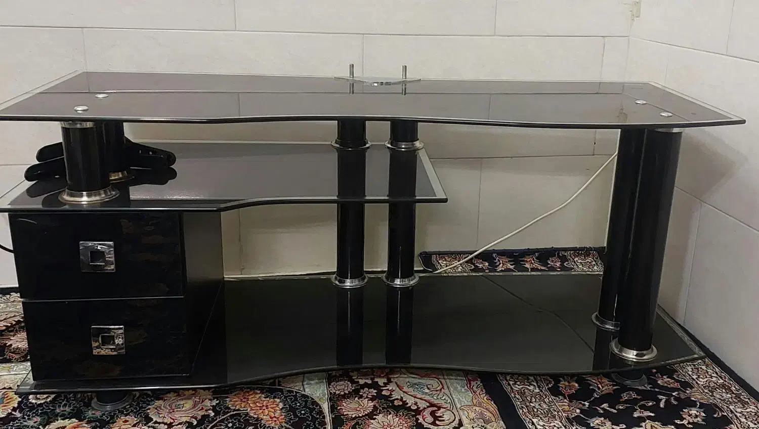 میز تلویزیون شیشه ای|میز تلویزیون|تهران, خزانه|دیوار