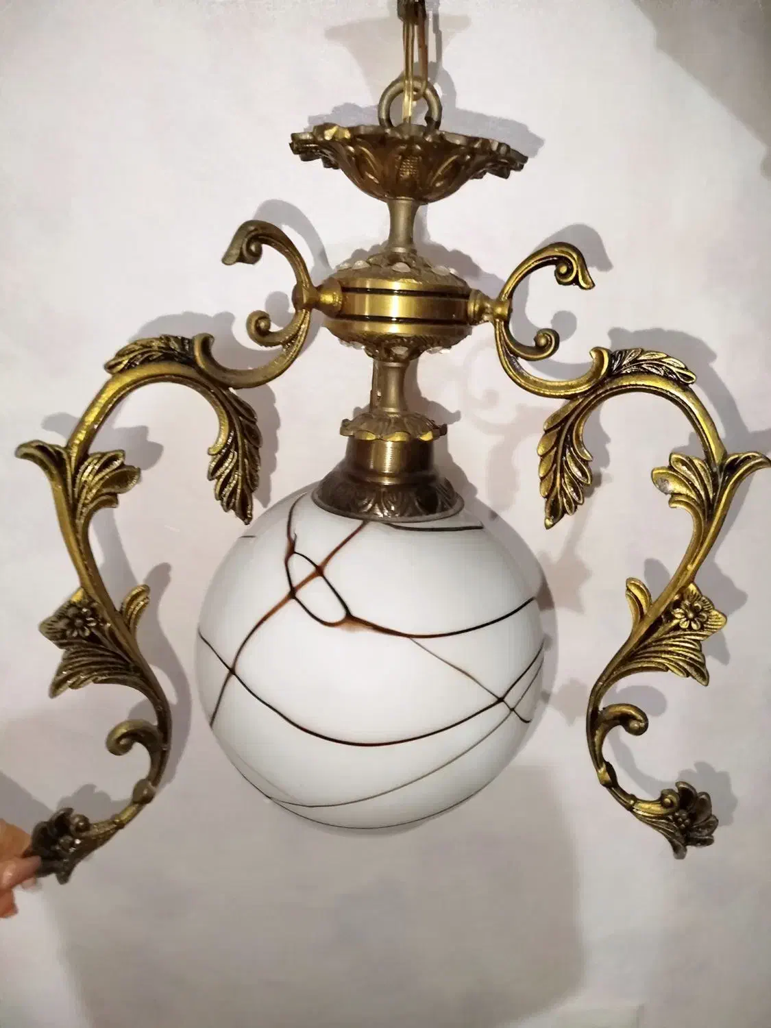 لوستر برنز|لوستر و چراغ آویز|تبریز, |دیوار