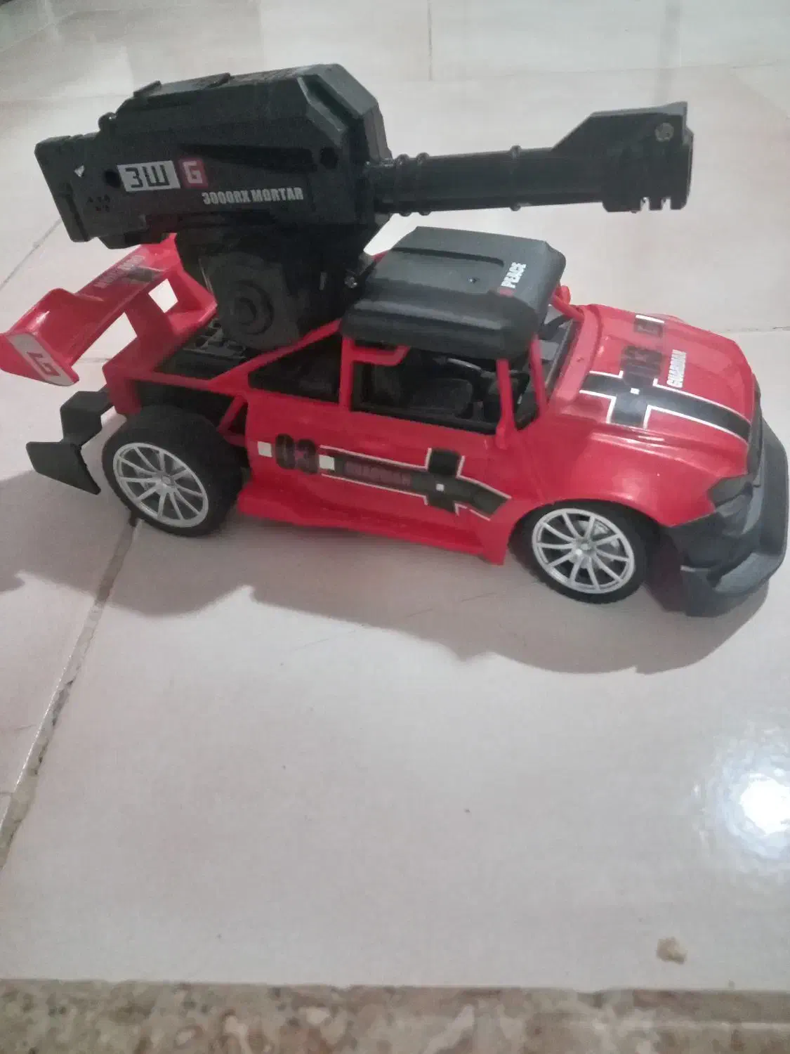 ماشین تیر بار|اسباب‌‌بازی|رباط‌کریم, رباط‌کریم|دیوار