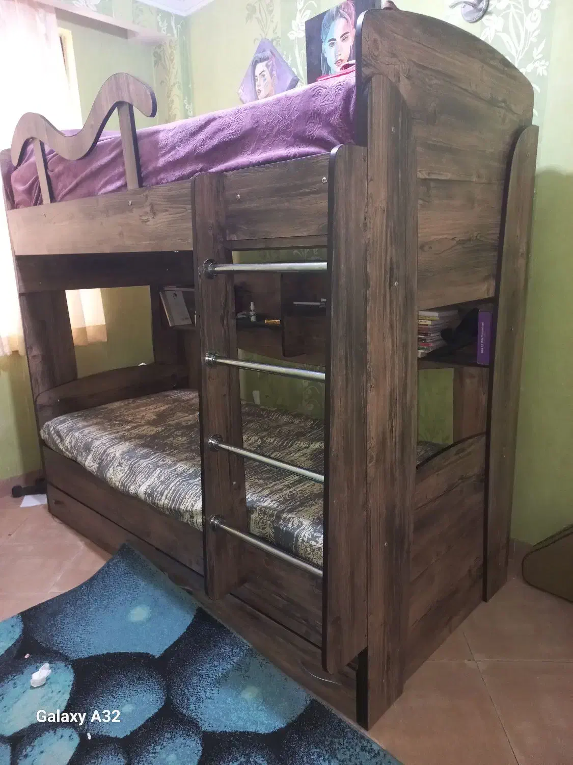 تختخواب دو طبقه|تخت و سرویس خواب|ری, فیروزآبادی|دیوار