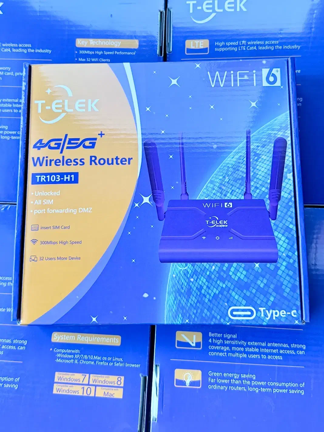 مودم سیم کارتی4G/5G/ Telek/اینترنت پرسرعتwifi6|مودم و تجهیزات شبکه|مشهد, سراب|دیوار