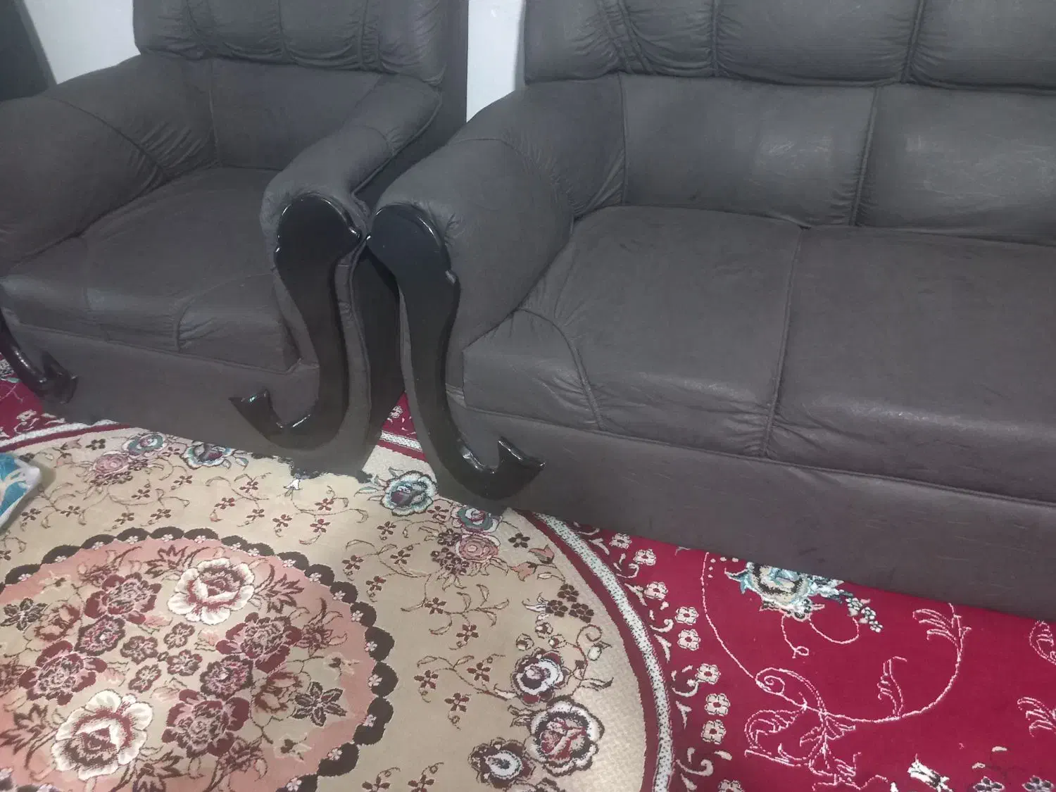 مبل ۷نفره|مبلمان خانگی و میز عسلی|شیروان (خراسان), |دیوار