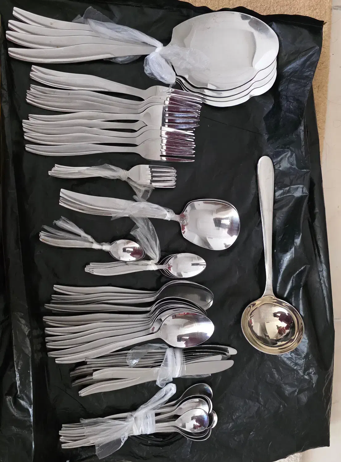 ست کامل قاشق چنگال|ظروف سرو و پذیرایی|پردیس, فاز ۹|دیوار