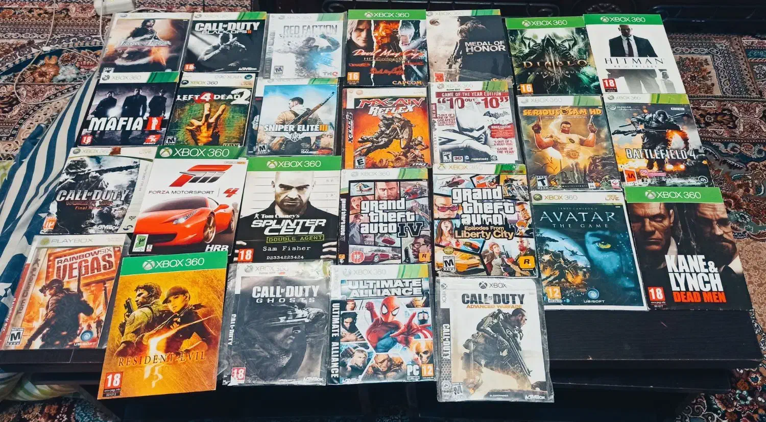 سی دی بازی Xbox 360|کنسول، بازی ویدئویی و آنلاین|کرج, چمران|دیوار