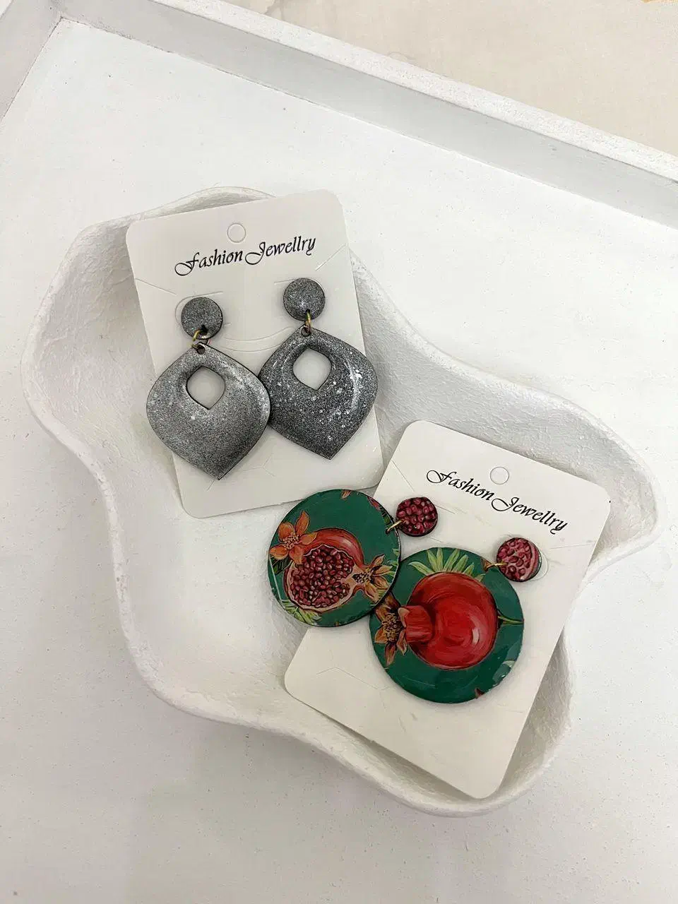 گوشواره های دستساز رزینی|بدلیجات|کرج, گوهردشت|دیوار