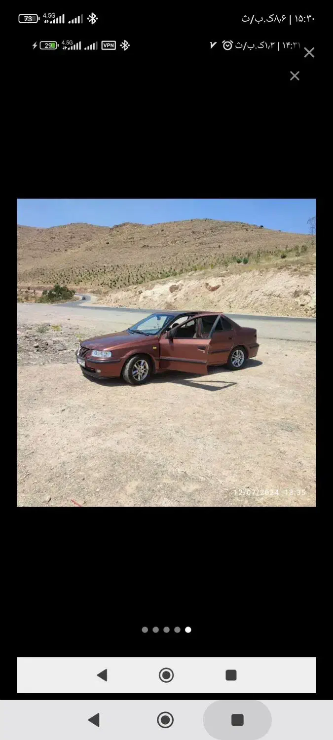 سمند مدل ۸۵|خودرو سواری و وانت|تبریز, |دیوار