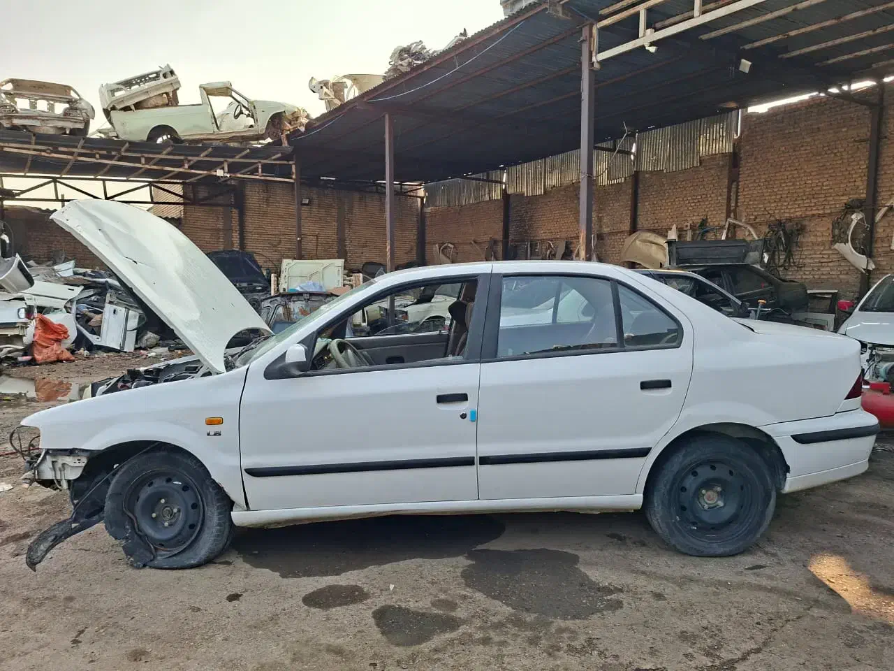 سمند مدل 99 تصادفی|خودرو سواری و وانت|خرم‌آباد, |دیوار