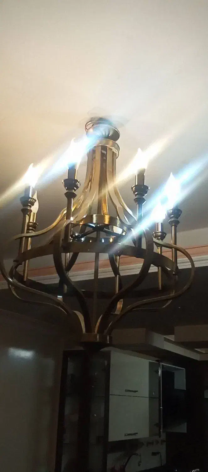 لوستر|لوستر و چراغ آویز|تهران, اسفندیاری|دیوار