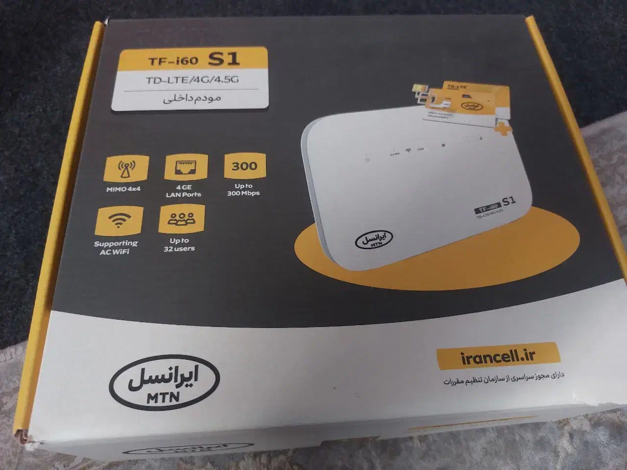 مودم TF-i60 TDLTE.4G.4.5G|مودم و تجهیزات شبکه|تهران, تهرانپارس غربی|دیوار