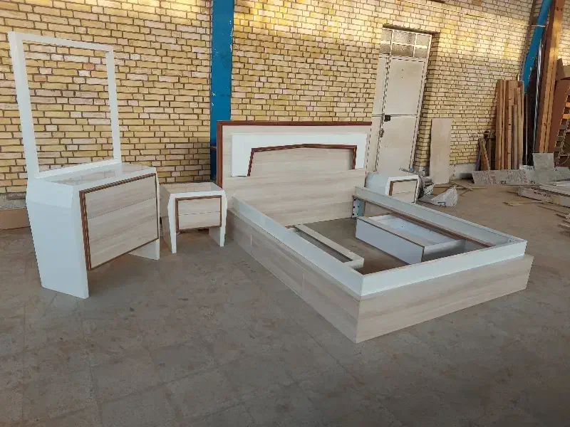 سرویس خواب دونفره های گلاس|تخت و سرویس خواب|شیراز, شهرک صنعتی شیراز|دیوار