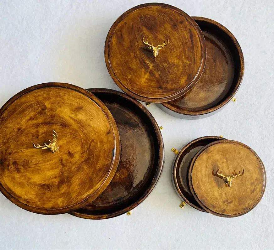 انواع ظروف پذیرایی از جنس سنگ مصنوعی|ظروف سرو و پذیرایی|یاسوج, |دیوار