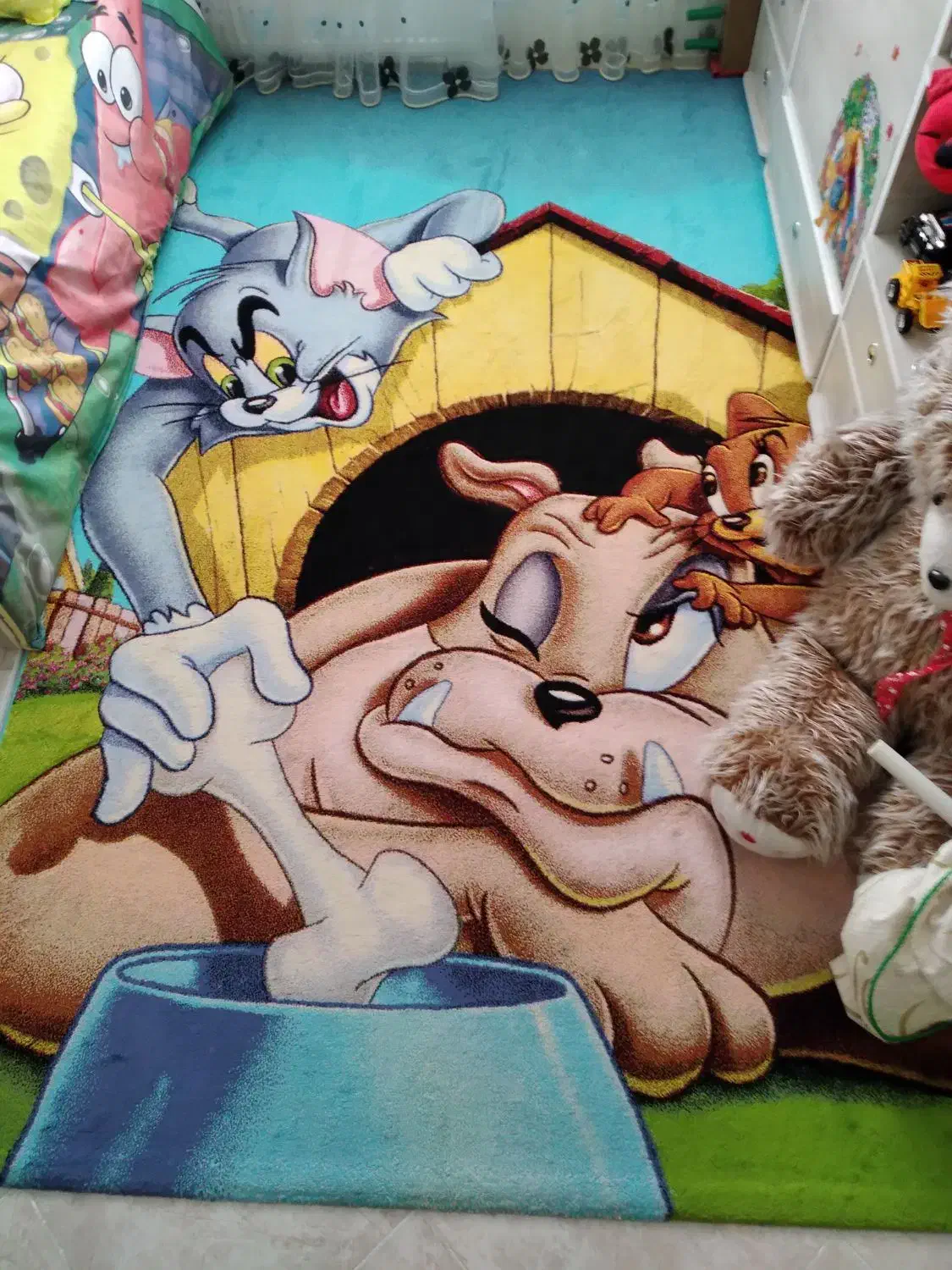 فرش تام و جری|اسباب و اثاث بچه|سمنان, |دیوار