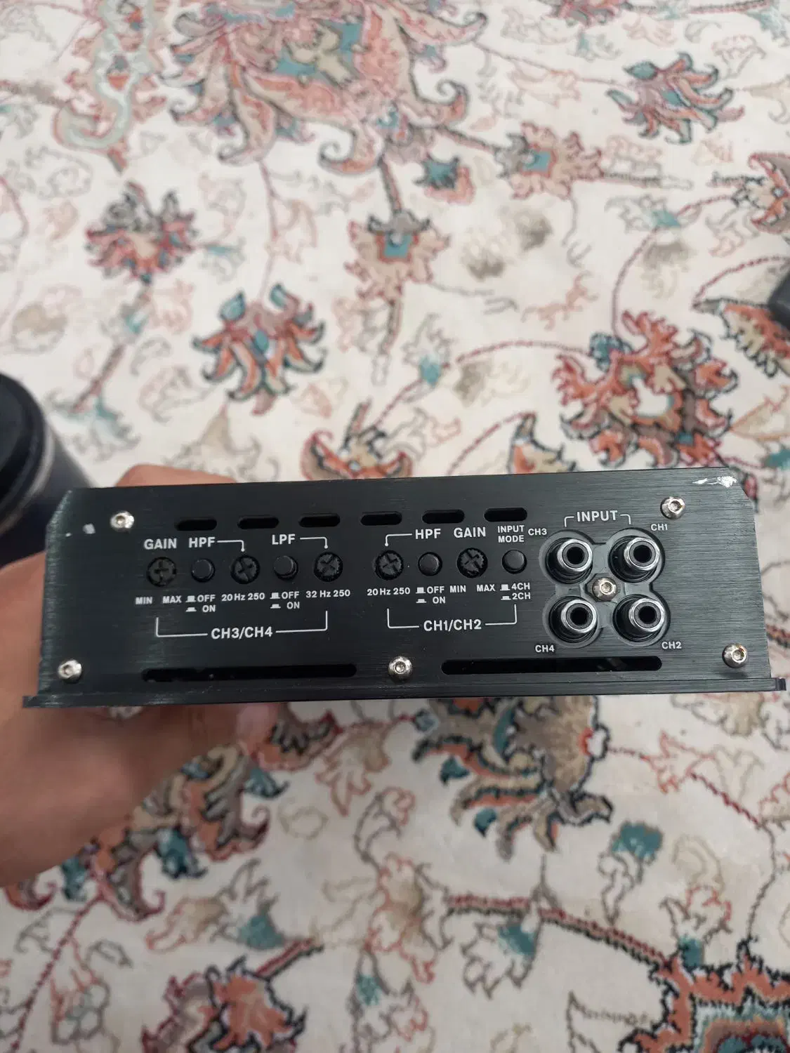 آمپلی فایر کدنس و بوشمن ۴ کانال استثنایی|صوتی و تصویری|کرج, شهرک نهال و بذر|دیوار