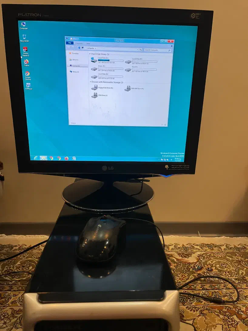 کامپیوتر|رایانه رومیزی|ری, صفاییه (چشمه علی)|دیوار