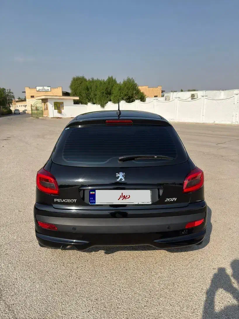 ۲۰۷ مشکی سقف پانا ۱۴۰۲|خودرو سواری و وانت|اهواز, شهرک نفت|دیوار