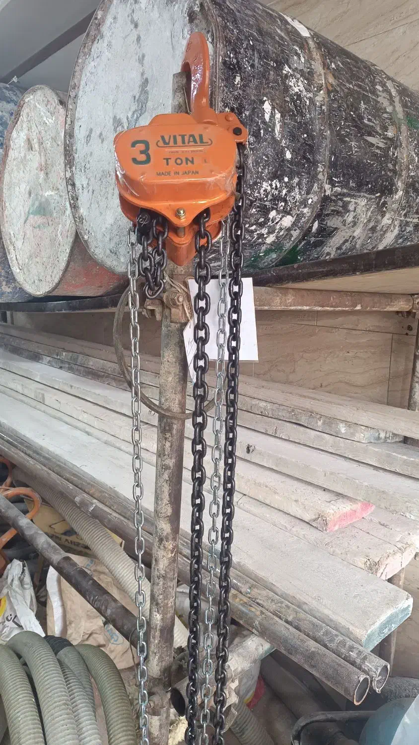 اجاره جرثقیل زنجیری بالابر وینچ دستی جک پالت|مصالح و تجهیزات ساختمان|رشت, معلولین|دیوار