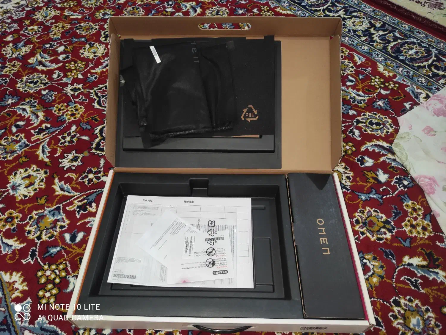 فروش لپتاپ omen hp 16 512g 16g ram|رایانه همراه|کرج, دانشگاه هنر تهران (پردیس کرج)|دیوار