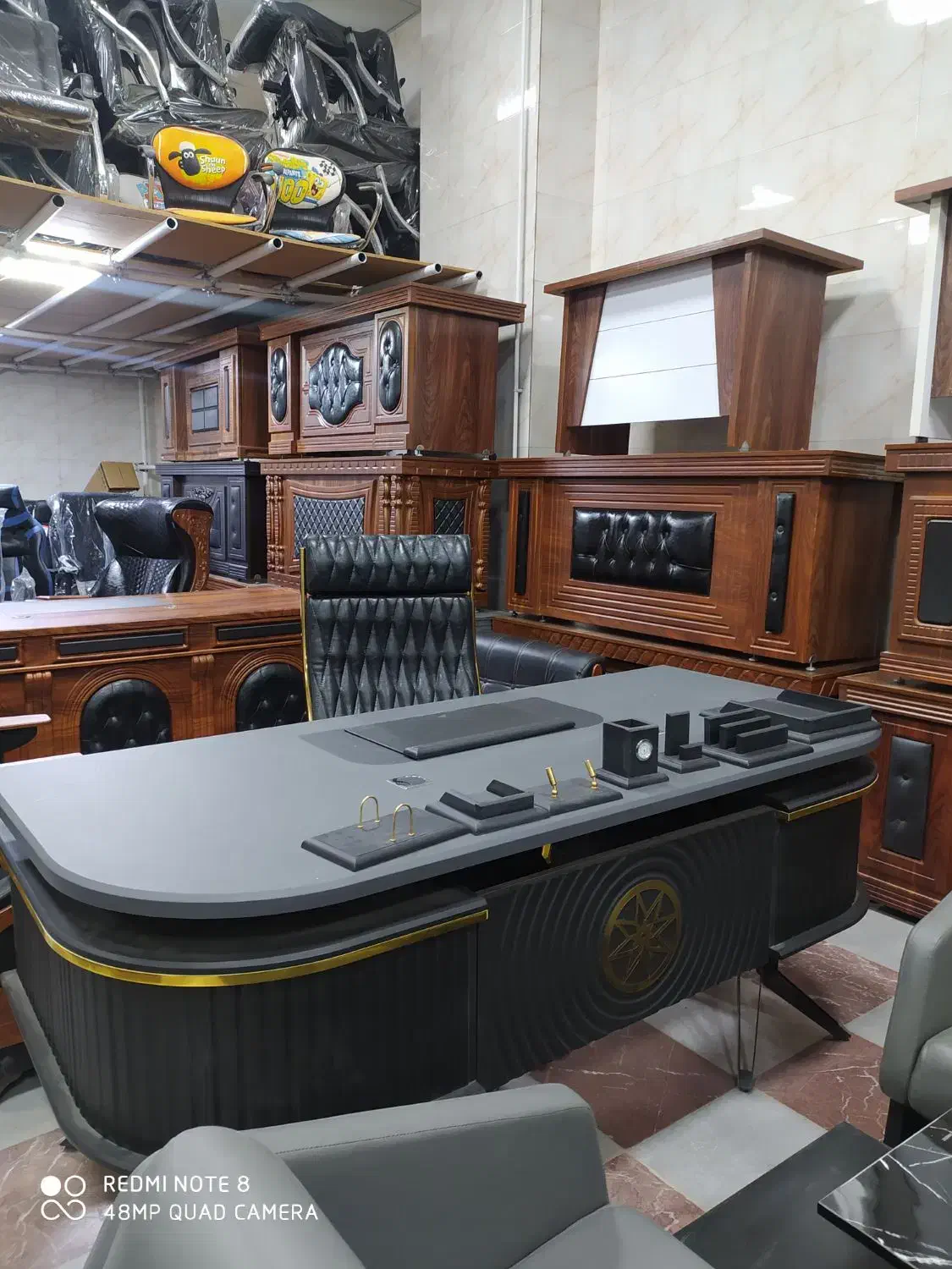 میز حسابداری/میز مدیریتی karen/میز وکالت/میز پذیرش|دفتر کار|قروه, |دیوار