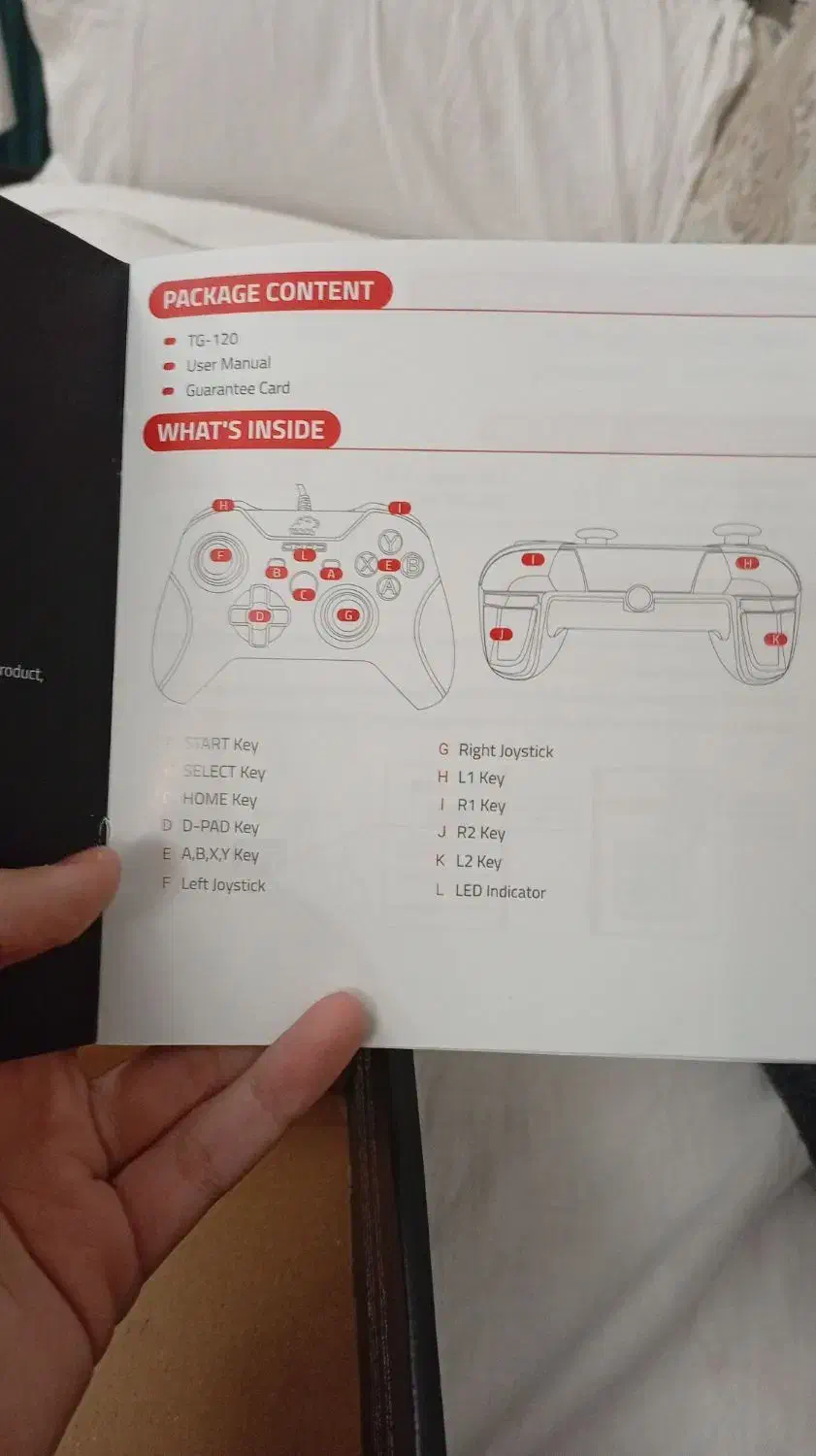 دسته بازی تسکو تی جی ۱۲۰بسیار تمیز|کنسول، بازی ویدئویی و آنلاین|ارومیه, |دیوار