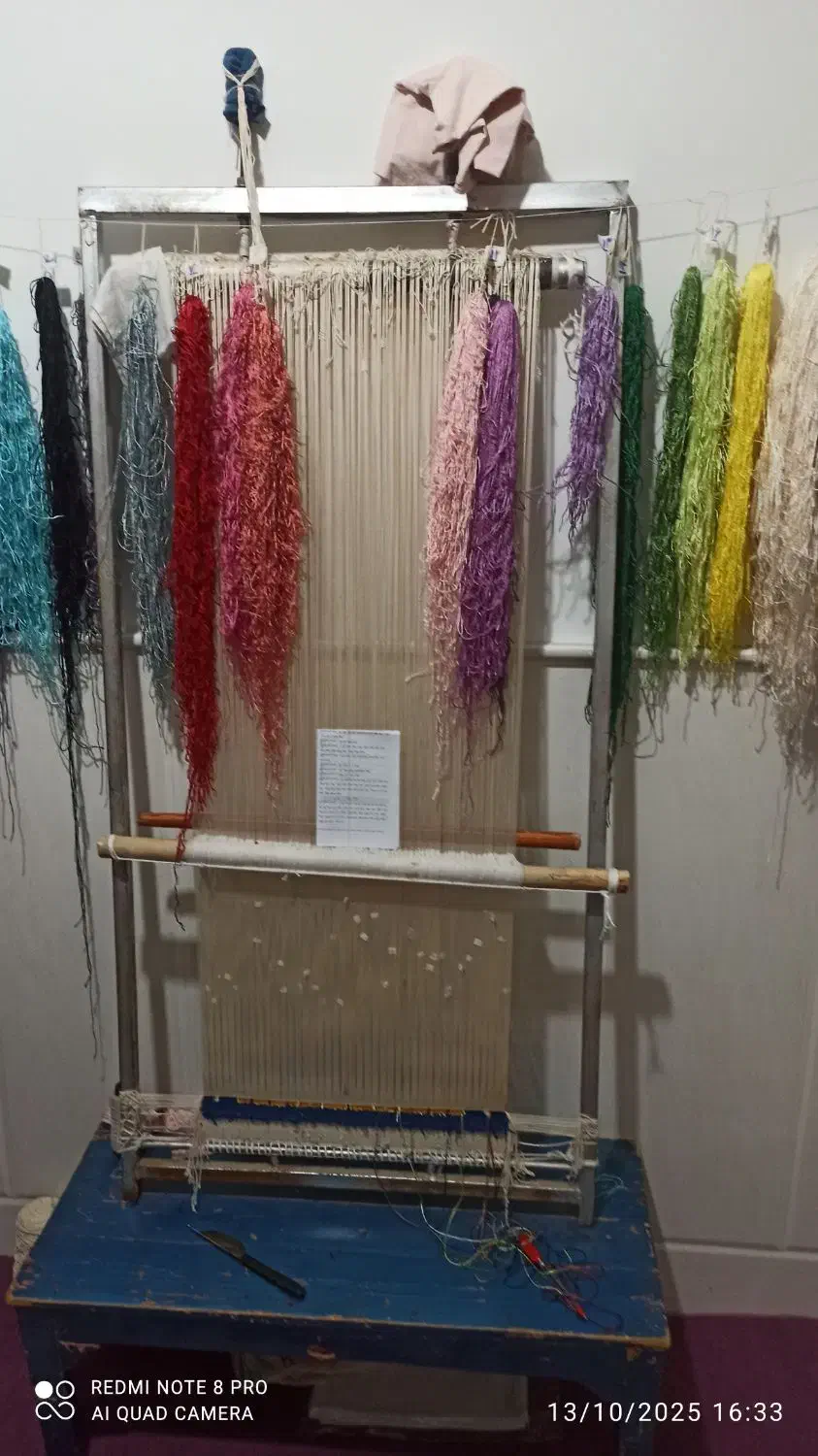 تابلو فرش ابریشم|تابلو فرش|قم, باغ شریفی|دیوار