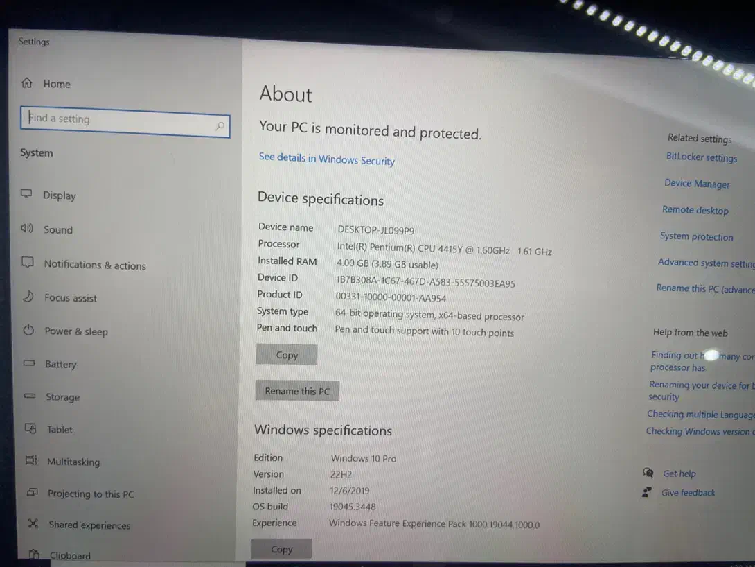 Surface Go1استوک در حد|رایانه همراه|شیراز, شیمی گیاه|دیوار