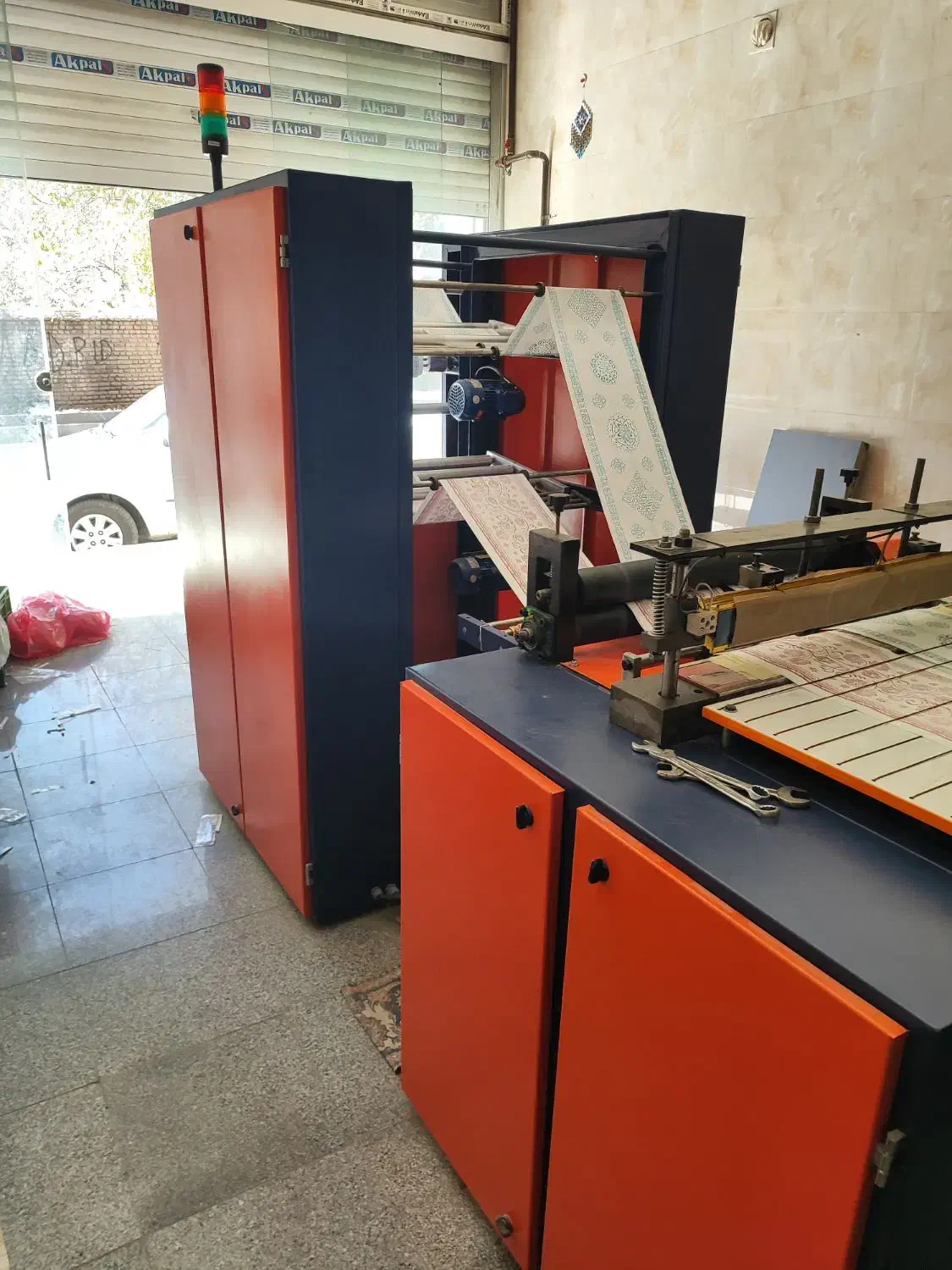 فروش دستگاه دوخت پرفراژ سه منظوره در حد نو|ماشینآلات صنعتی|شهریار, ابراهیمآباد|دیوار