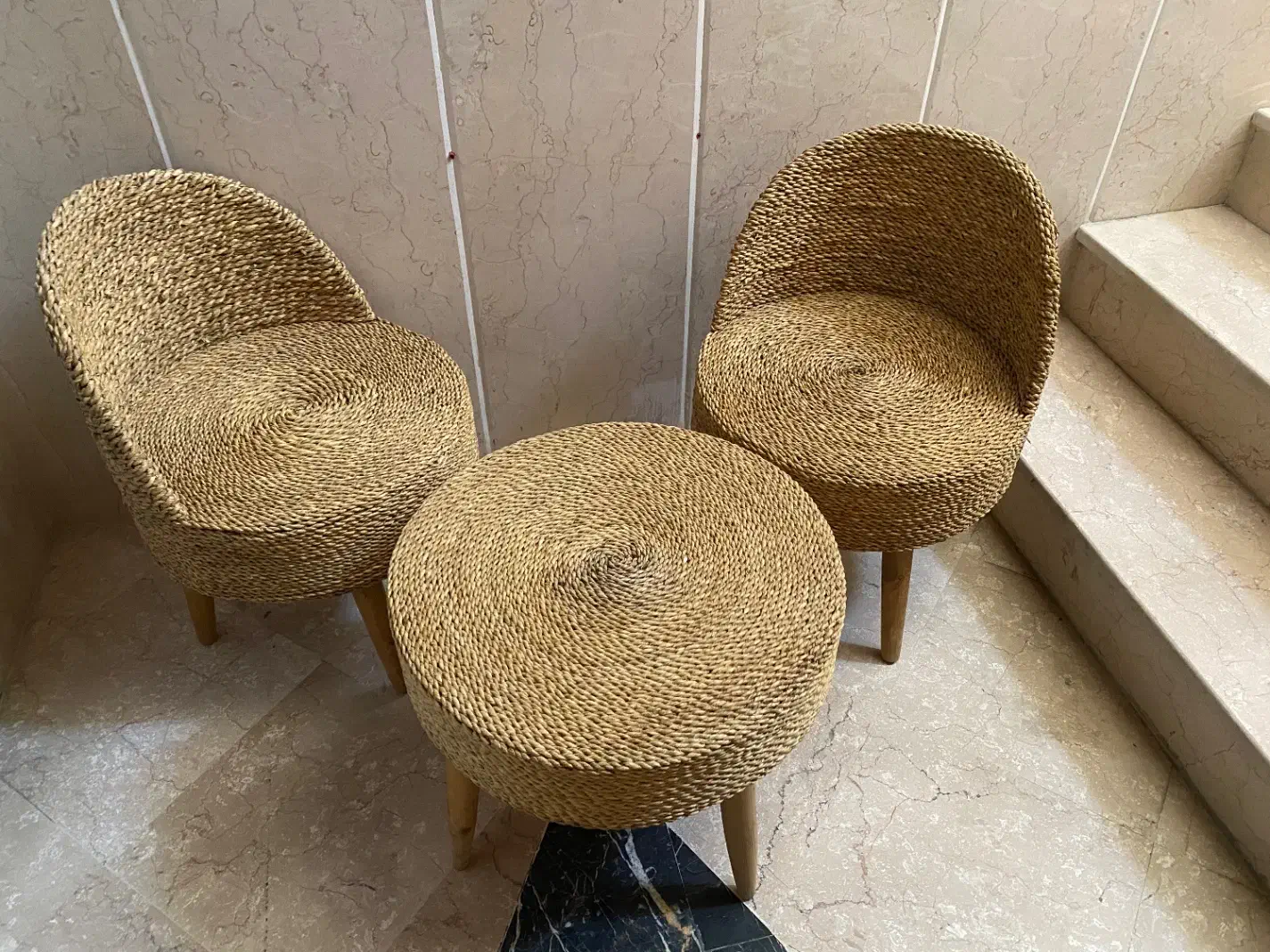 میز و صندلی حصیری|میز و صندلی غذاخوری|فردیس, قریشی|دیوار