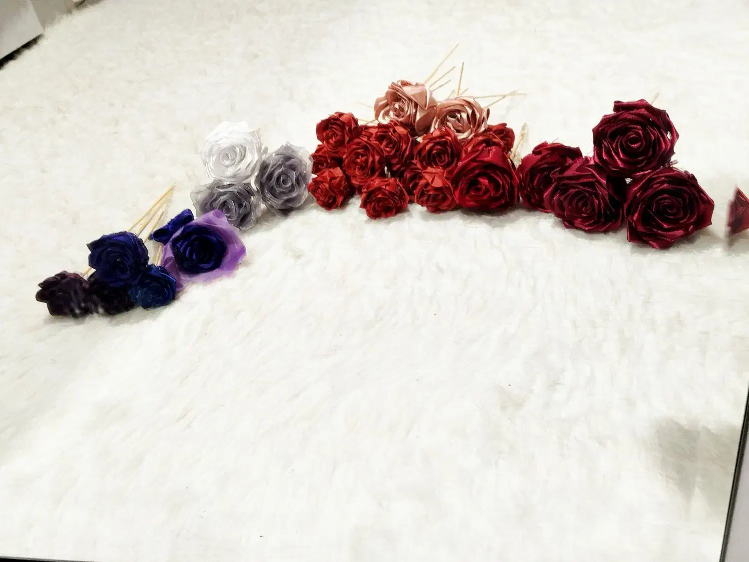 گل روبانی|گل مصنوعی|تهران, صد دستگاه|دیوار