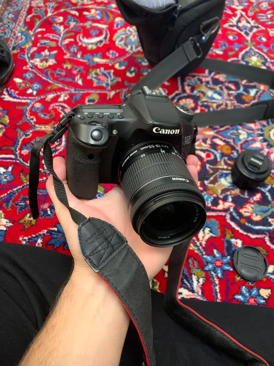 دوربین کنون 70D -لنز 50 فیکس|دوربین عکاسی و فیلم‌برداری|اراک, |دیوار