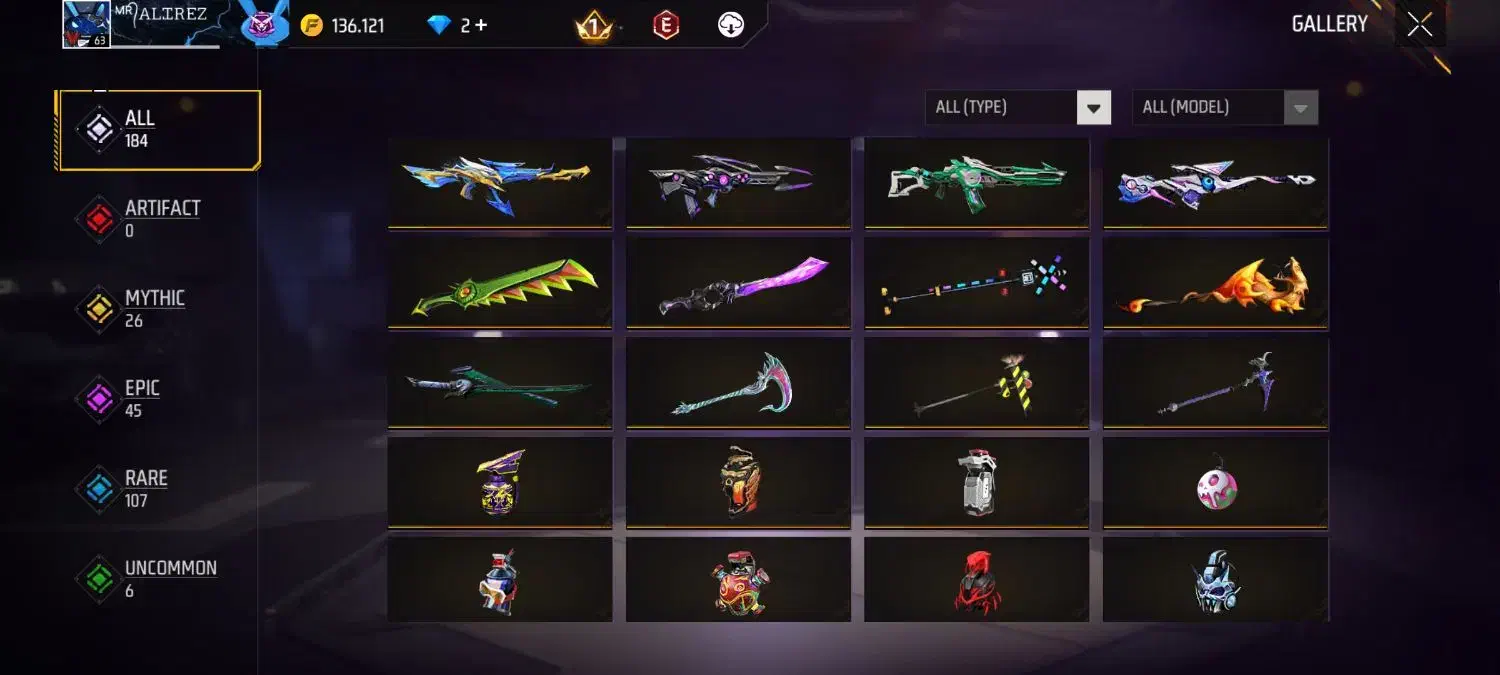 اکانت فری فایر|کنسول، بازی ویدئویی و آنلاین|ازنا, |دیوار