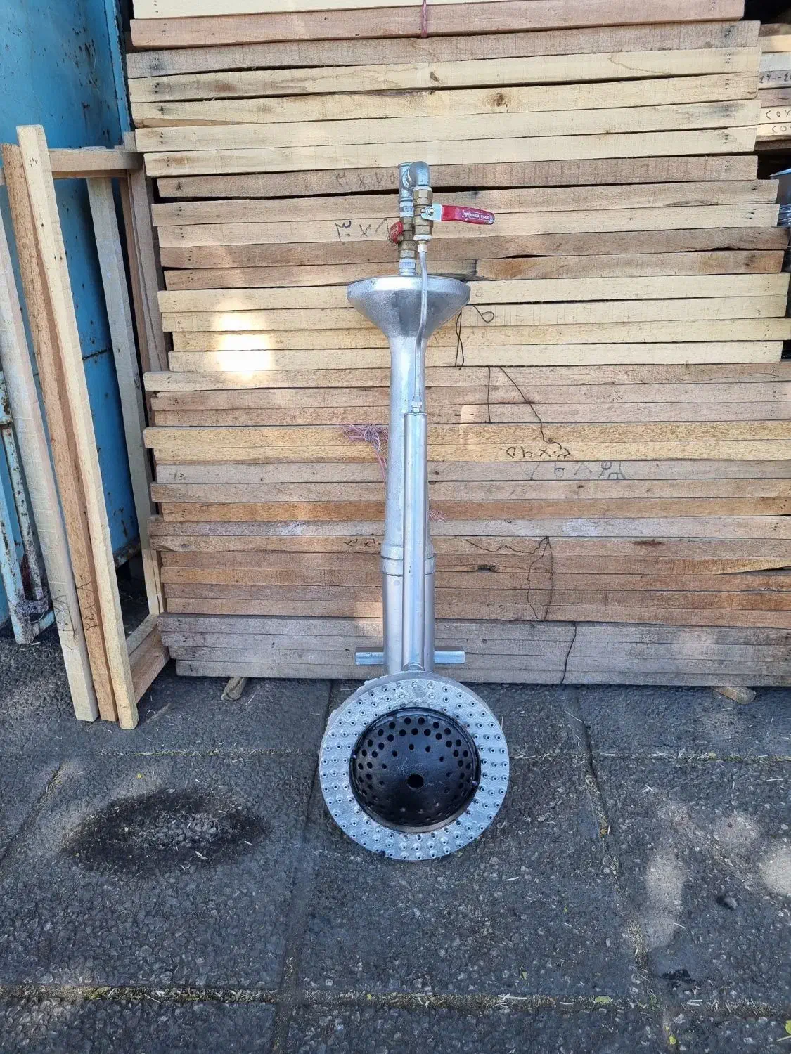 مشعل گازی ۲ شعله چدنی|ماشین‌آلات صنعتی|شیراز, بالا کفت|دیوار