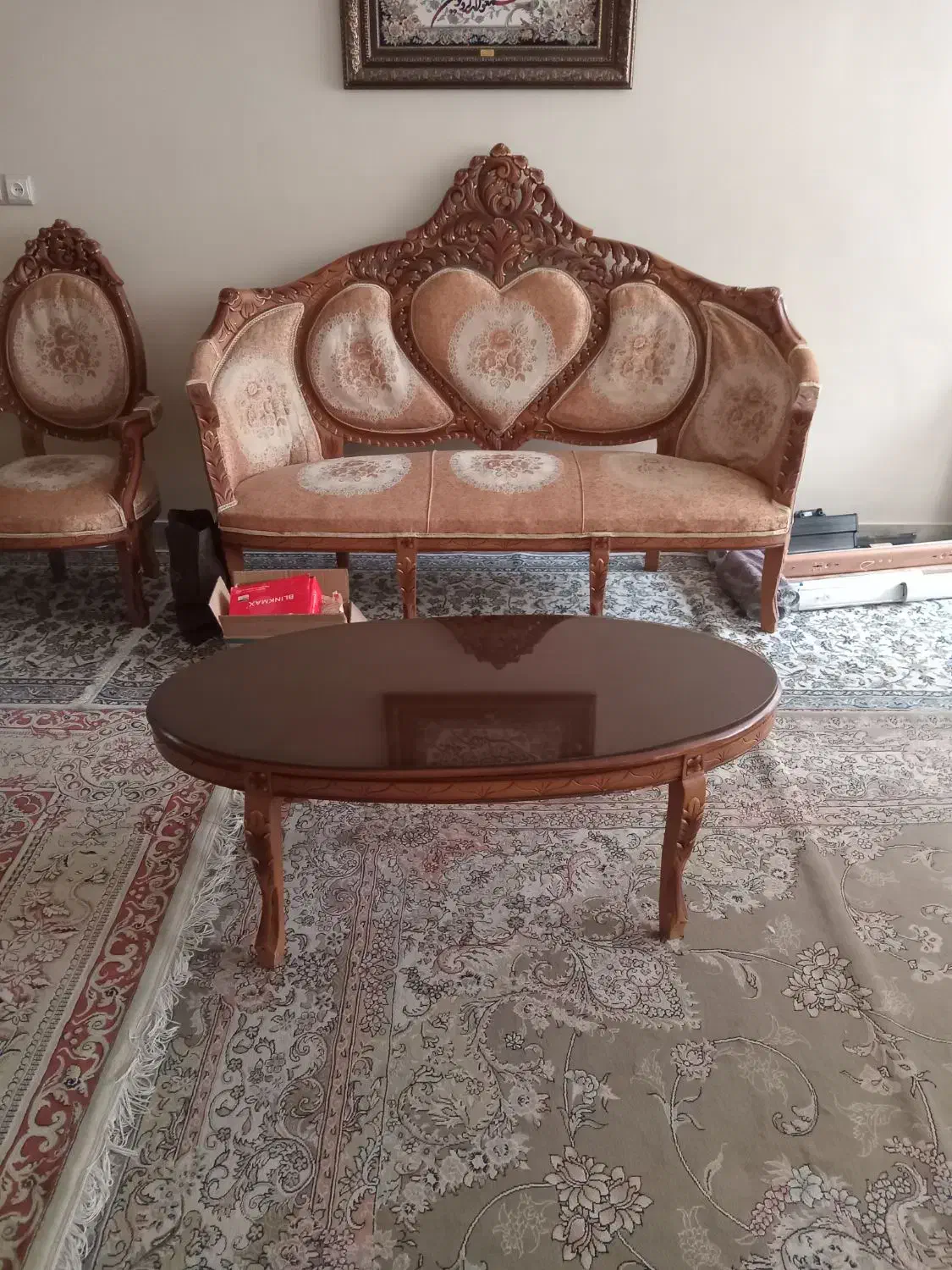 مبلمان|مبلمان خانگی و میز عسلی|خمینی‌شهر, |دیوار