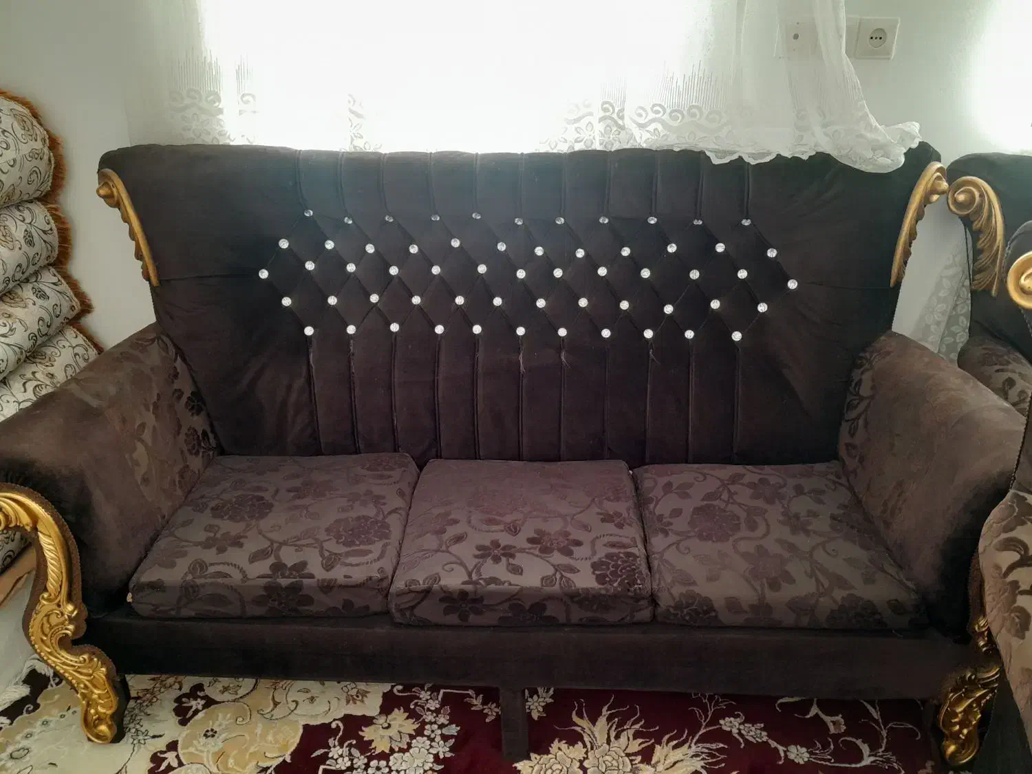 مبل هفت نفره سالم|مبلمان خانگی و میز عسلی|صائین قلعه, |دیوار