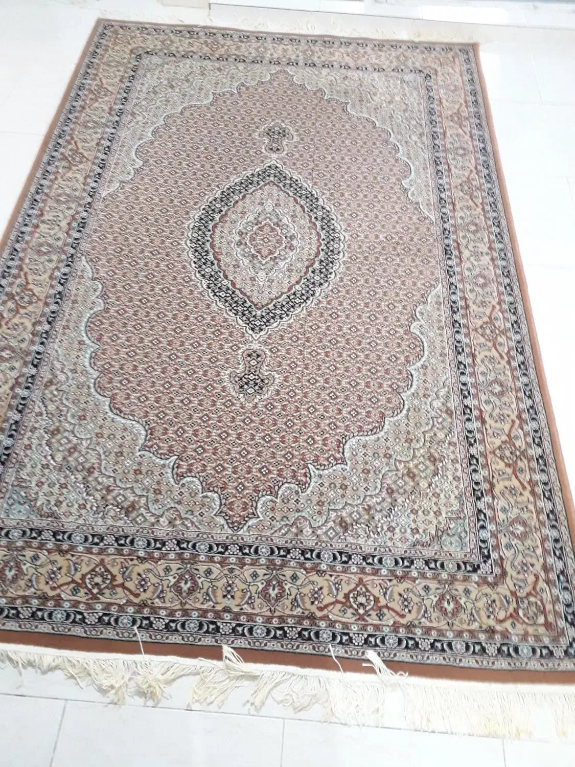 فرش ۱۲ متری نگین مشهد اصل کاملا سالم|فرش|تهران, زرکش|دیوار