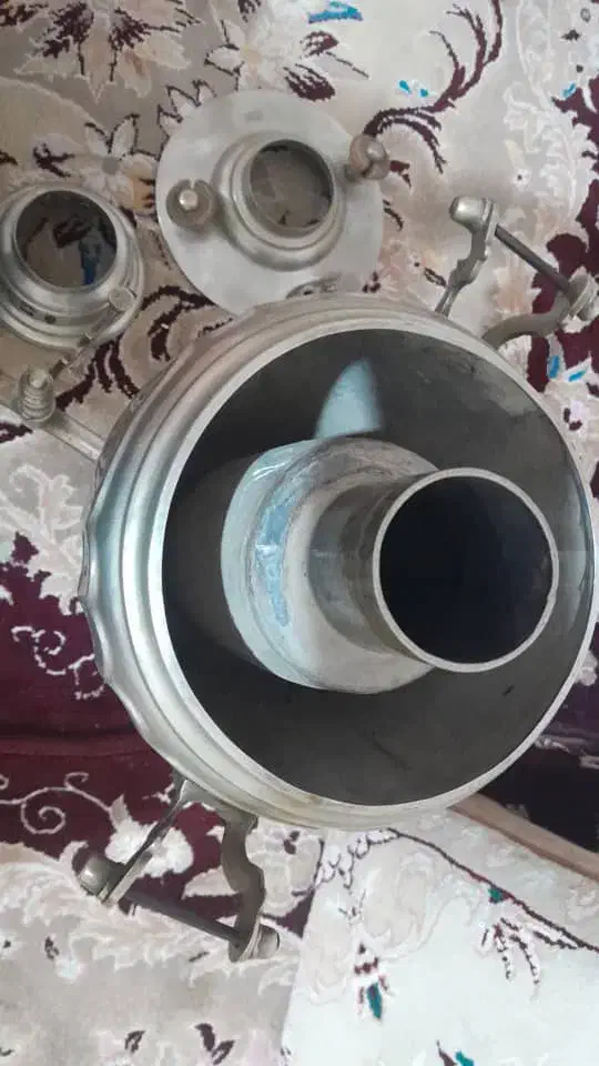 فروش سماور زغالی  با مهر فریدونزاده بروجردی ورشو|کلکسیون اشیاء عتیقه|اسدآباد, |دیوار