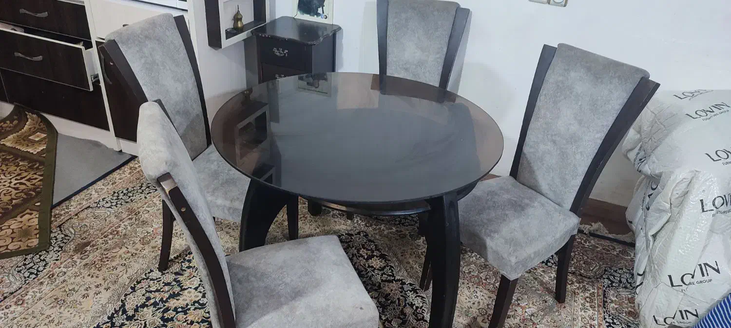 میز نهارخوری ۴ نفره|میز و صندلی غذاخوری|قائمشهر, |دیوار