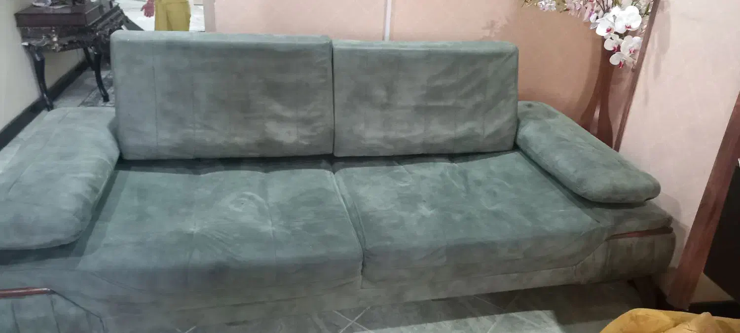 مبل کاناپه راحتی مکانیزه تختخواب‌شو ۳ الی ۵ نفره|مبلمان خانگی و میز عسلی|تهران, صادقیه|دیوار