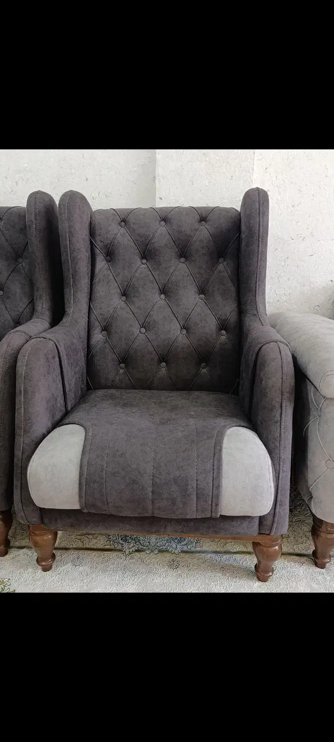 فروش مبلمان هشت نفره راحتی|مبلمان خانگی و میز عسلی|خمینی‌شهر, |دیوار