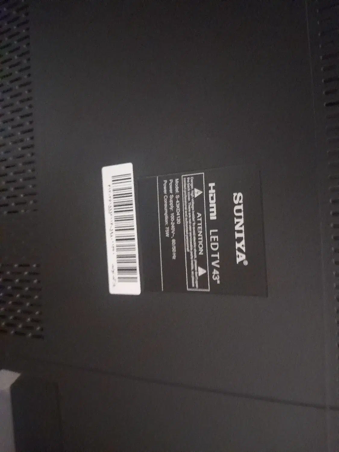 تلویزیون ۴۳ اینچ سونیا|تلویزیون و پروژکتور|فردیس, منظریه|دیوار